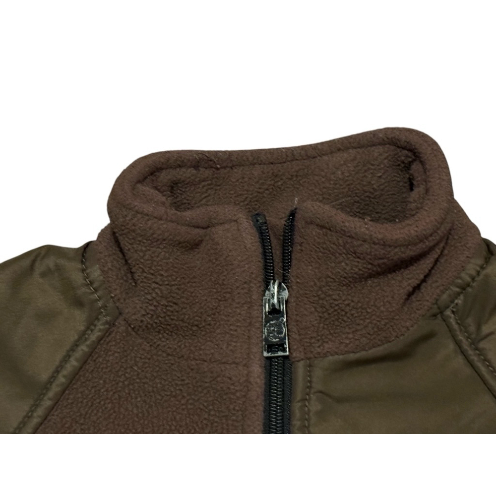 Timberland Toddler Boys Brown Fleece Zip Up Jacket W/ Pockets Size 2T​​​​ - Picture 3 of 11